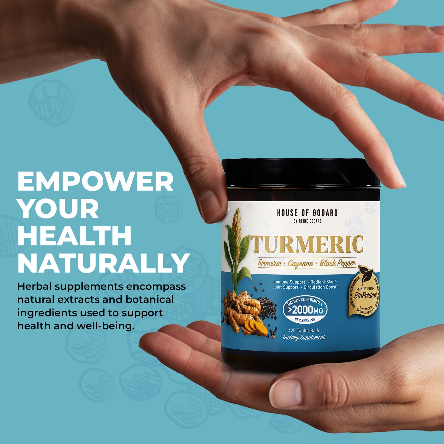 NEW!! BioPerine® Turmeric Curcumin Balls **limited time promo price**