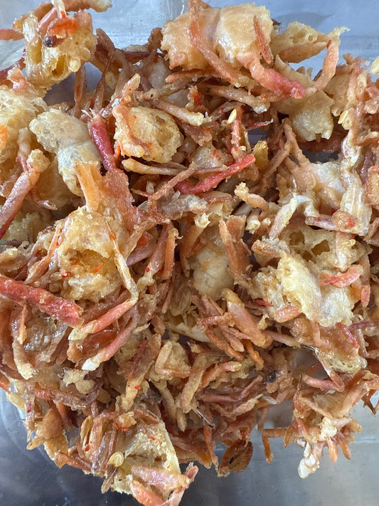 Imported Baby crabs snack.