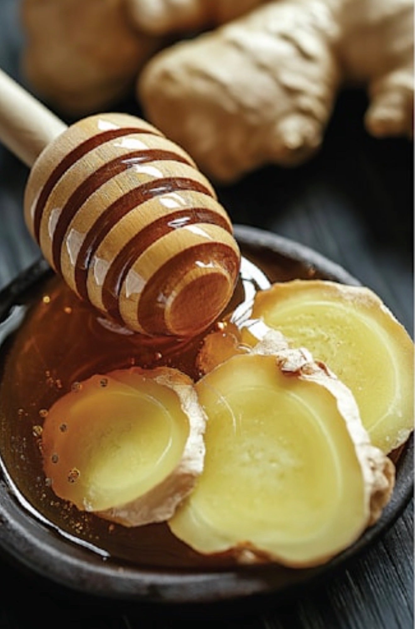 Honey ginger candy