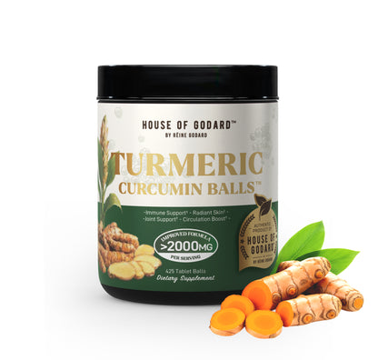 Rēine Godard's Exclusive Organic Turmeric Curcumin Balls (PLAIN)