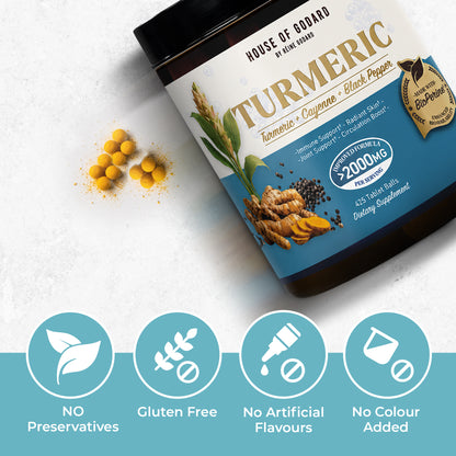 NEW!! BioPerine® Turmeric Curcumin Balls **limited time promo price**