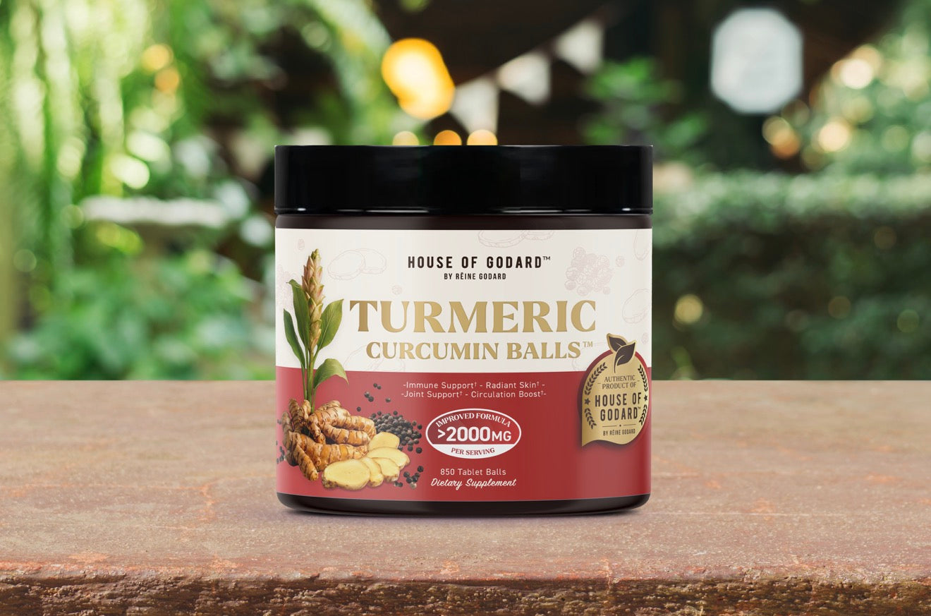 Rēine Godard's Exclusive Organic (MIXED) Turmeric Curcumin Balls