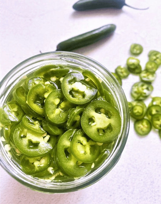 Gourmet Pickled Serrano Peppers