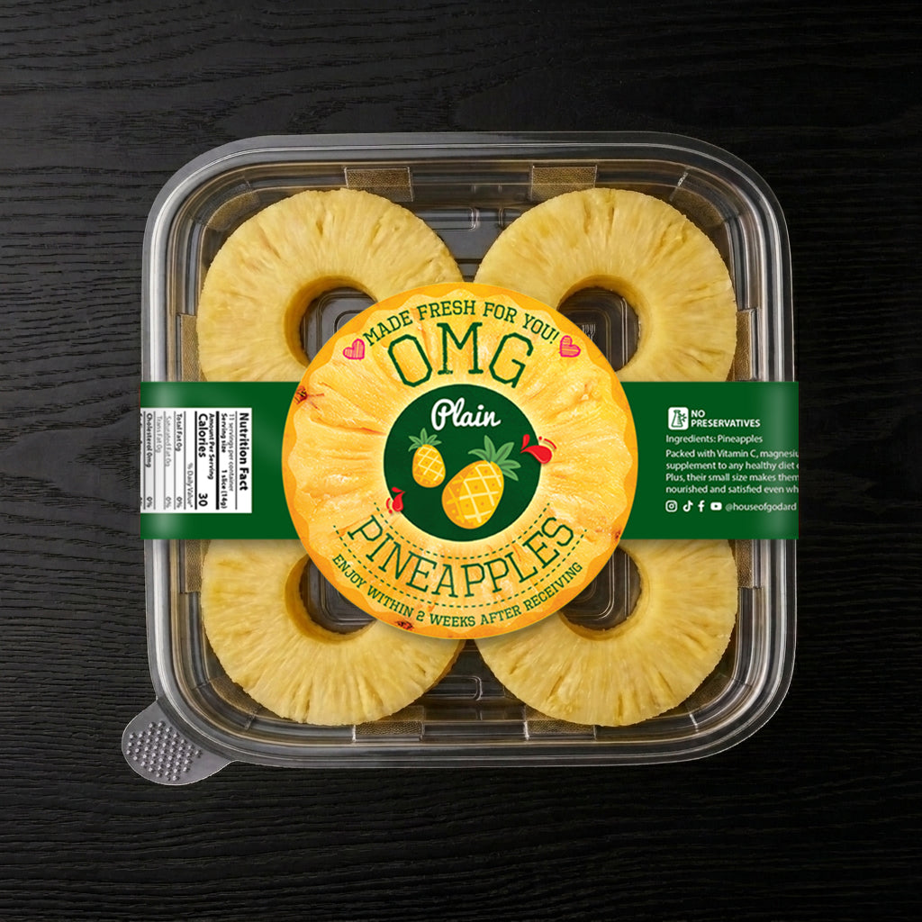 (2-Pack) Plain Pineapples