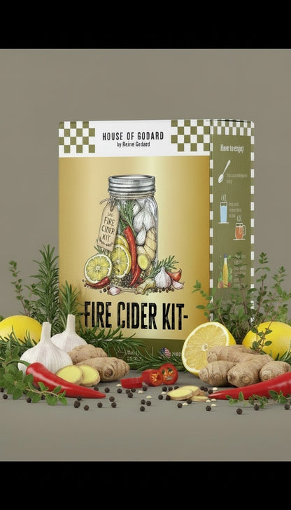 HOG Fire Cider Kit (Boost Immunity,Detox, Anti-bacterial, Anti-viral)