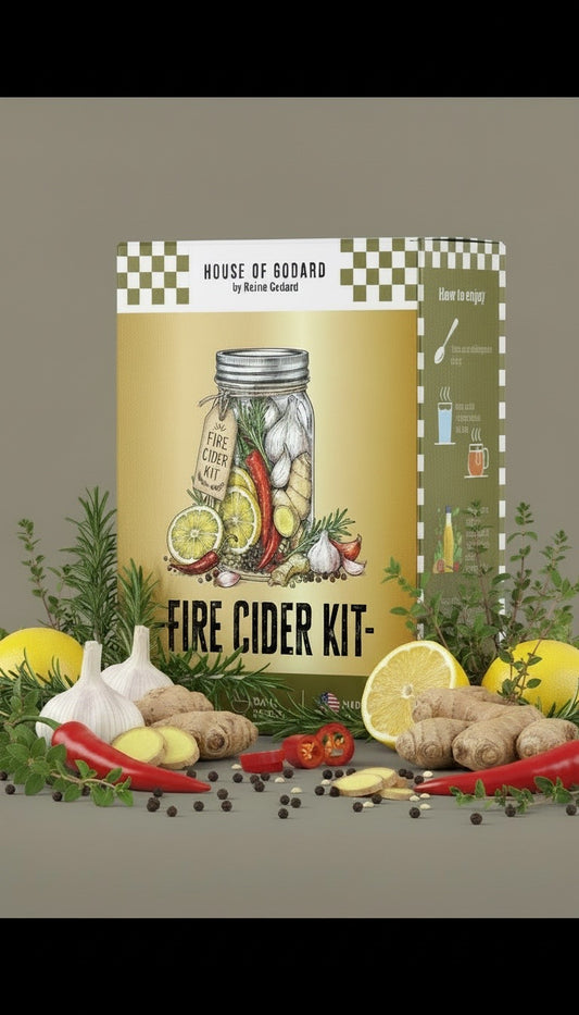 HOG Fire Cider Kit (Boost Immunity,Detox, Anti-bacterial, Anti-viral)(August RESTOCK)