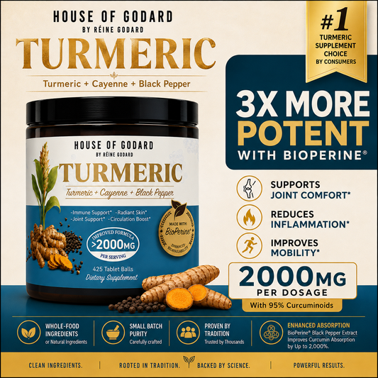 (2-Pack Bundle) BioPerine® Turmeric Curcumin Balls 850 Tablet Balls/ 90-Day Supply