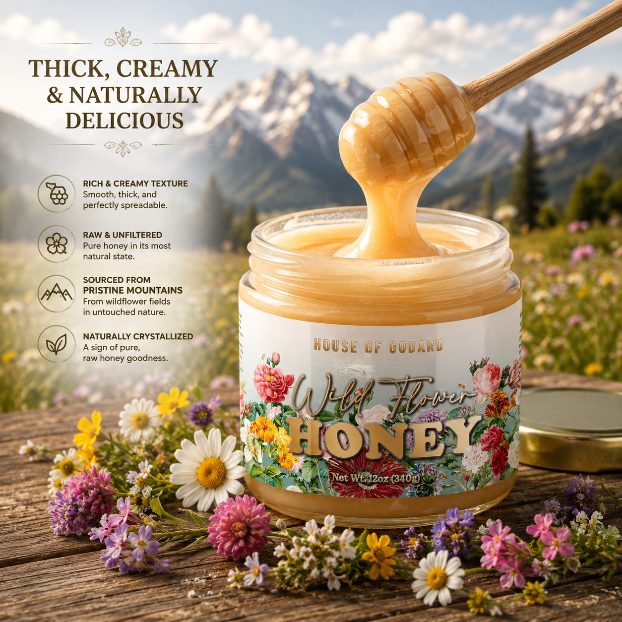Winter Wildflower Honey