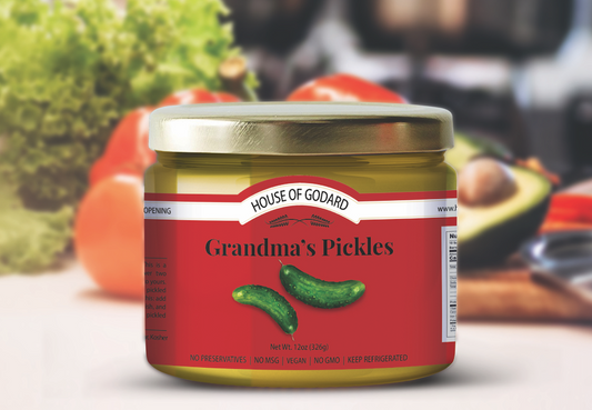 HOG's Grandma's Pickled Cucumbers